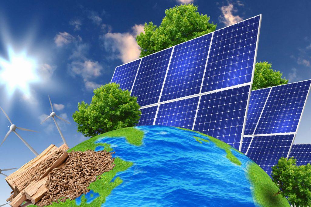 usar energías renovables para cuidar el planeta